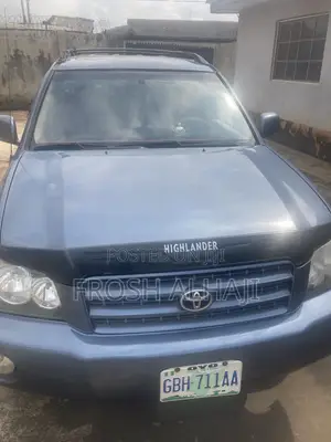 Toyota Highlander V6 2006 Blue