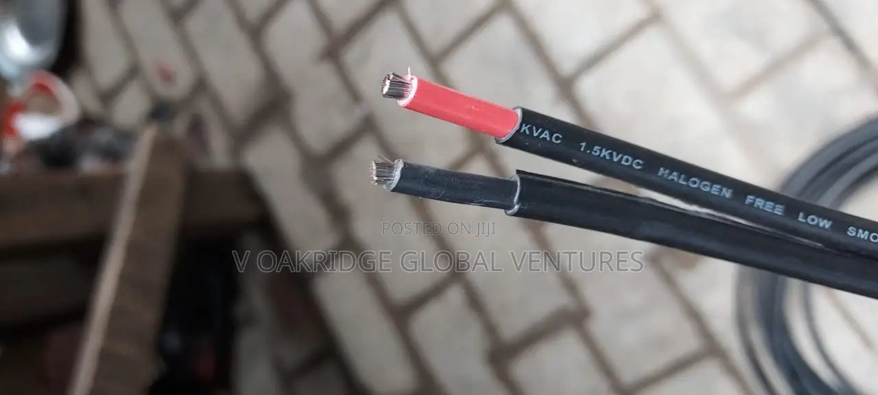 6mm 2 Core Flexible Solar White Copper Full Gauge Cable Wire