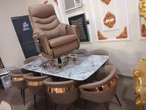 Executive Marble Top Dining Set by 6Seaters