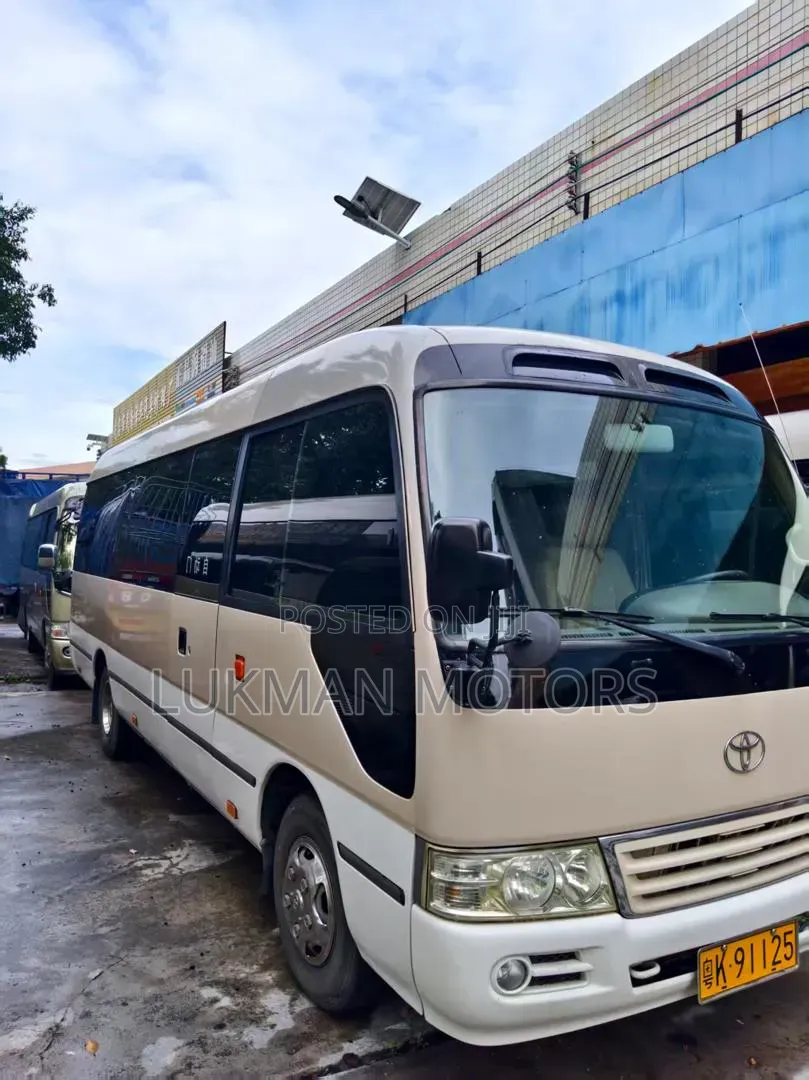 Toyota Coaster 2022 Brown