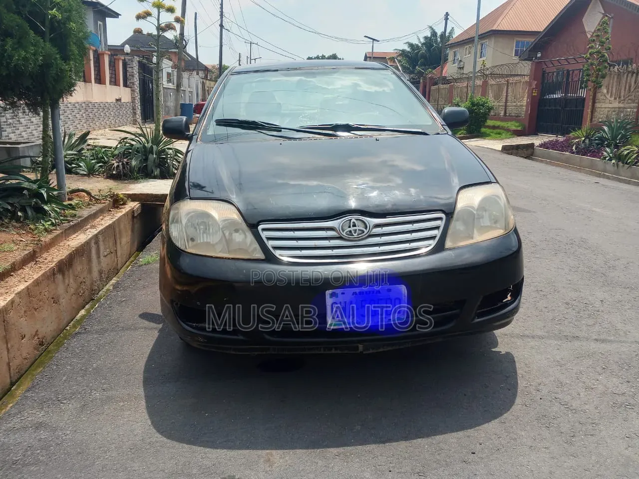Toyota Corolla 2003 Black
