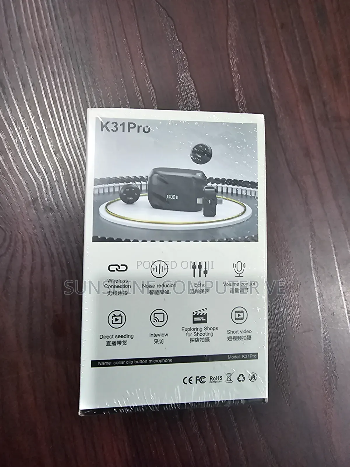K31 Pro Wireless Microphone