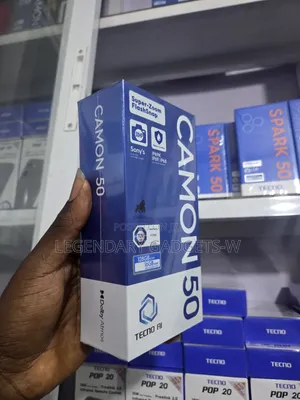 New Tecno Camon 50 256 GB Blue