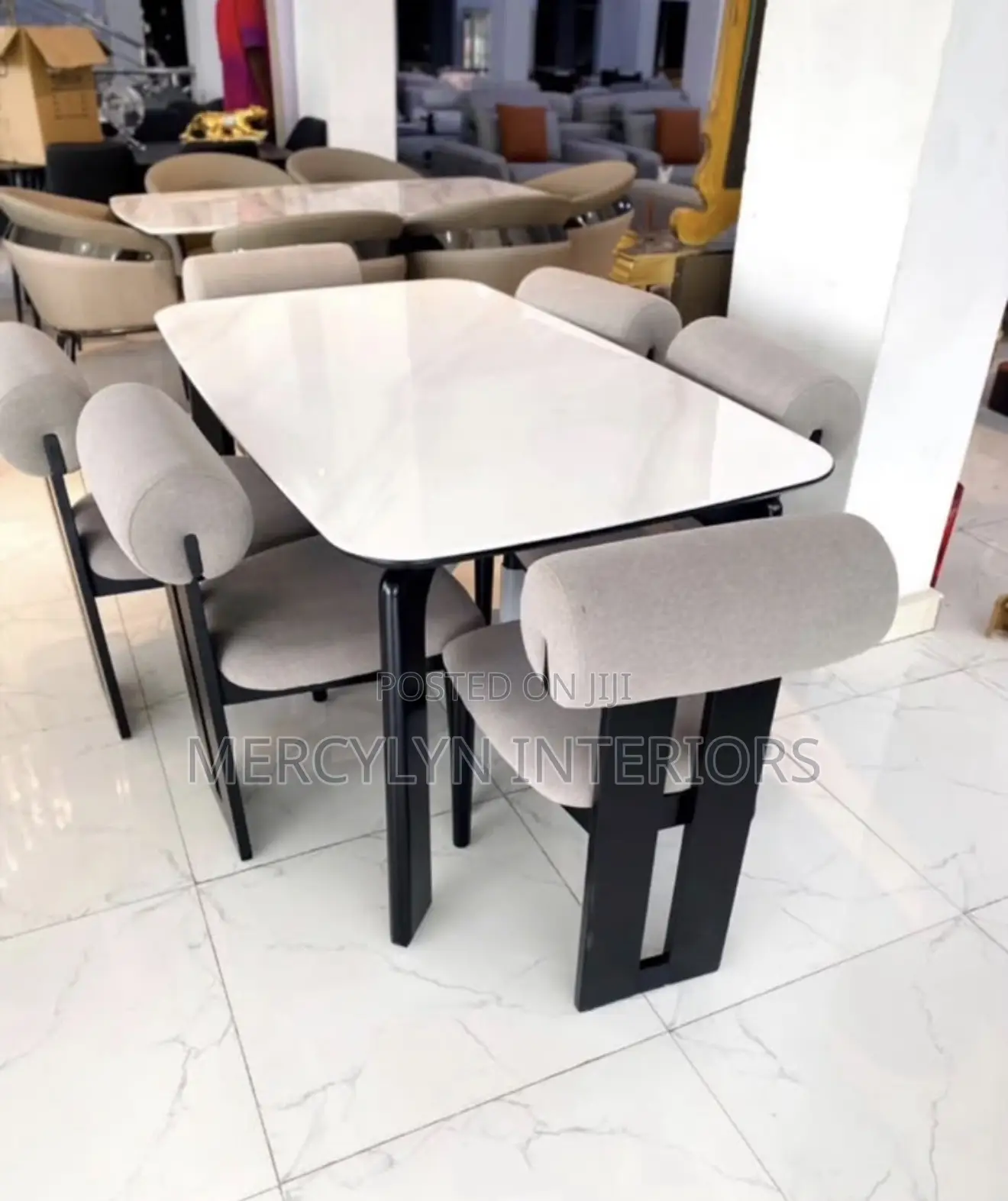 6 Seater Luxury Dining Set