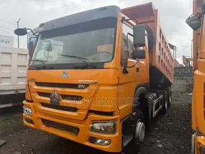 Foreign Used Howo Dump Truck 371HP With 10tyres.