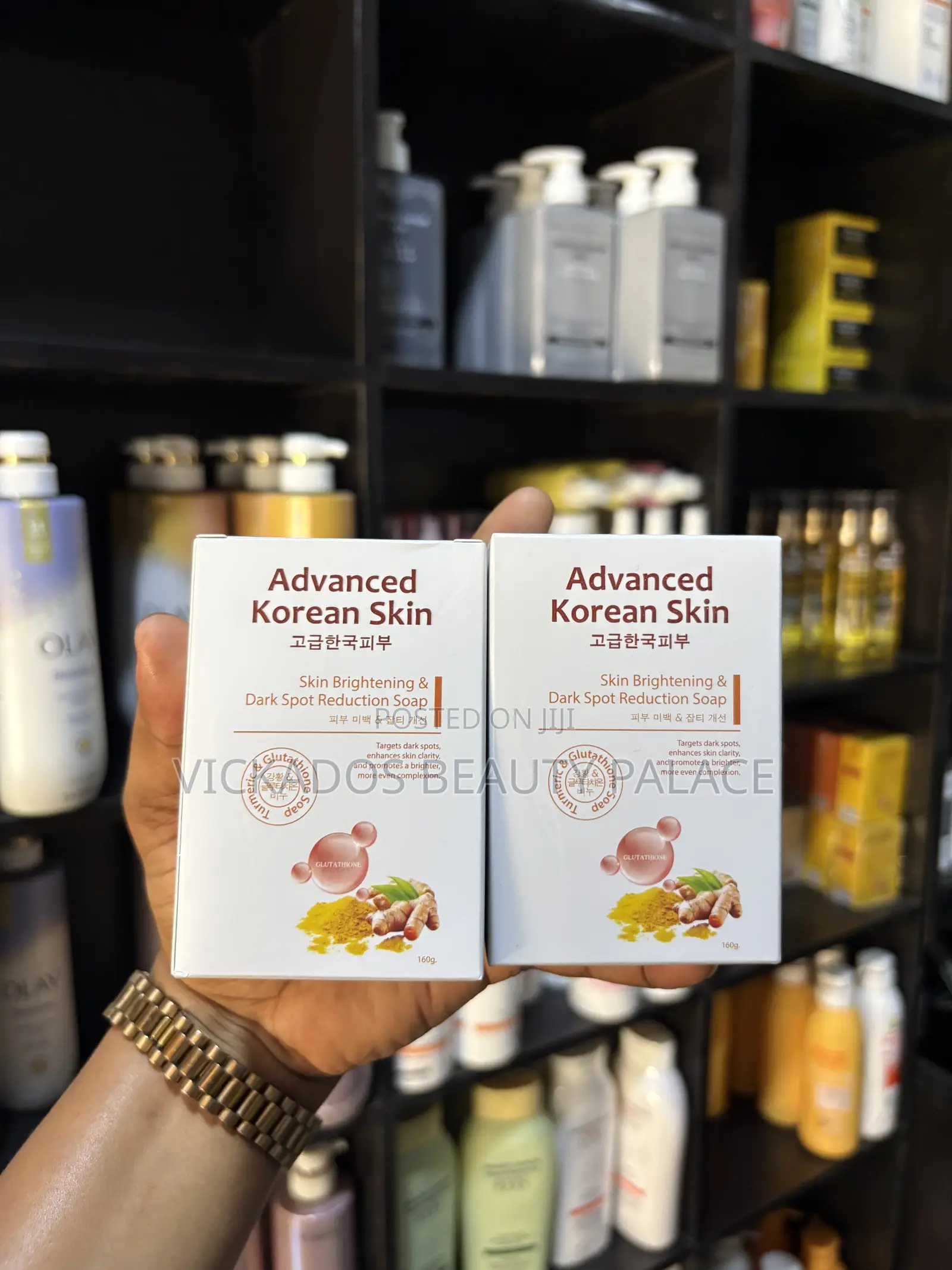 Advanced Korean Skin Dark Spots Reduction Soap