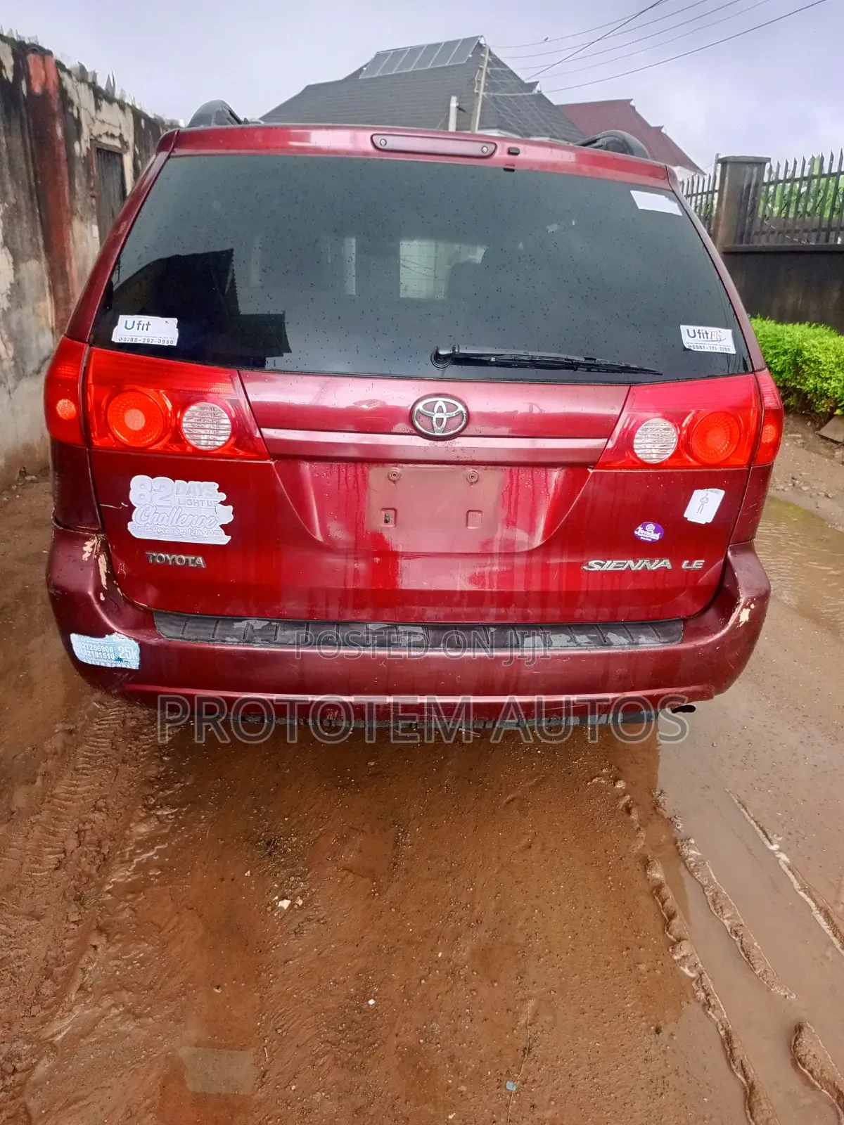 Toyota Sienna LE 2008 Red