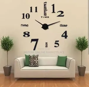 Diy Wall Clock Biggest Size 120cm (47inch) 4ft by 4ft