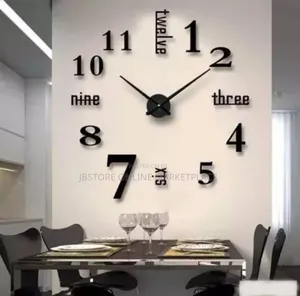 Diy Wall Clock Biggest Size 120cm (47inch) 4ft by 4ft