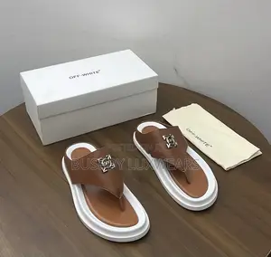 Off-White Luxury Men’s Slippers