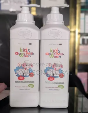 Bubula Baby Kids Goat Milk Wash Gentle Cleansing Body Wash forChildren