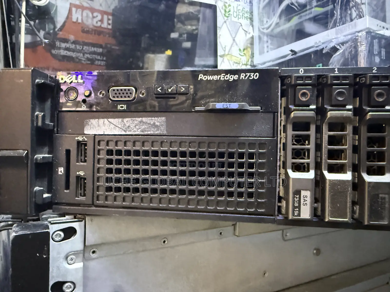 Server Dell PowerEdge R730 64GB Intel Xeon HDD 3T