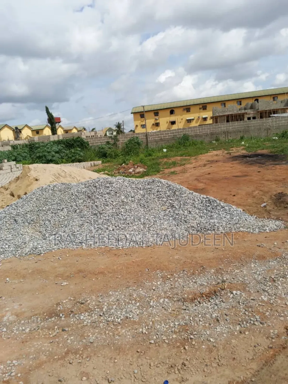 A Plot for Sale in Akowonjo
