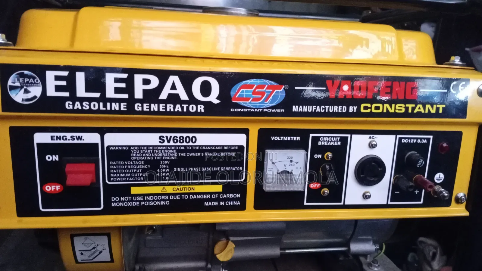 Generator for Sale