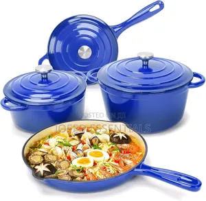 Premium 4PC Cast Iron Cookware Set