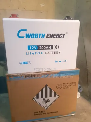 200ah 2.56kwh 12v Cworth Lithium Battery