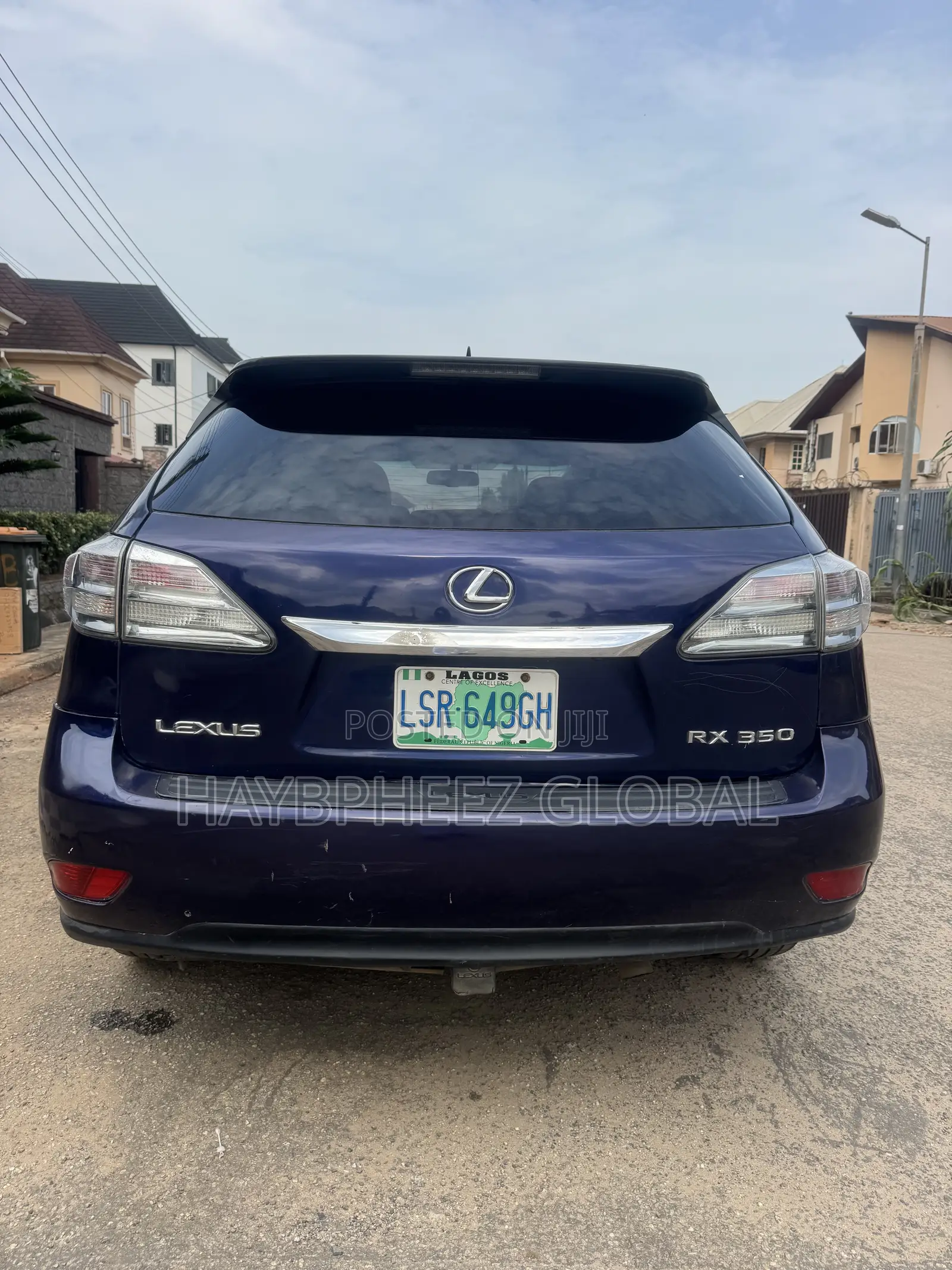 Lexus RX 350 2010 Blue