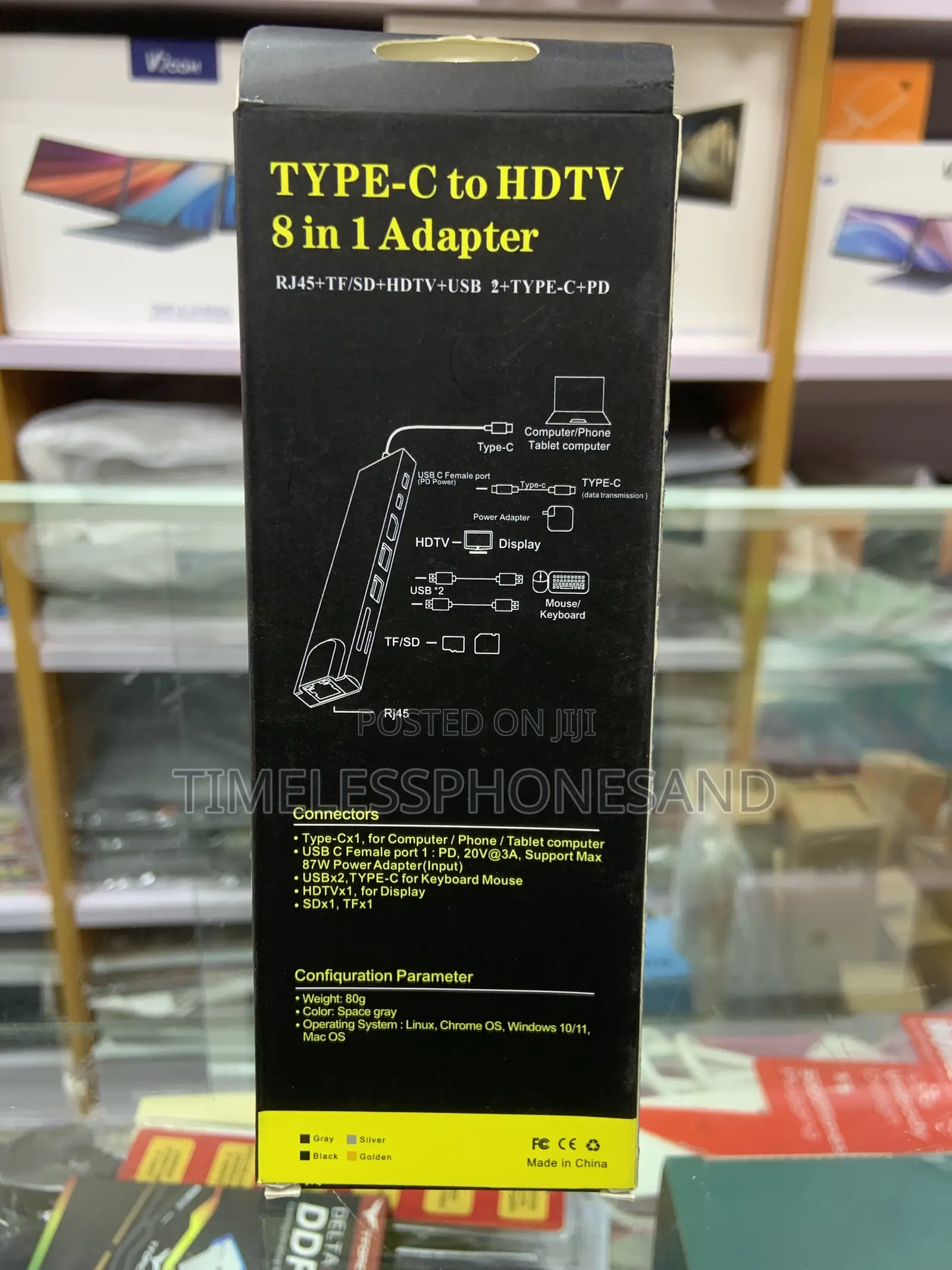 8 in 1 Type C Adapter