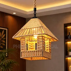 Industrial Woven Pendant Light Hanging Light