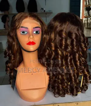 5*5 Closure CH Layered Bounce Wig Human Hair Piano Color 20” 185,000