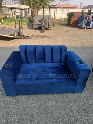 2 Seater With Throw Pillow