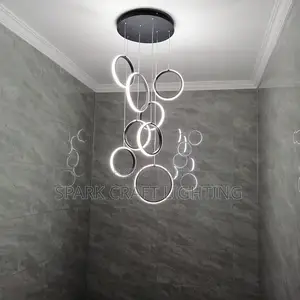 New Modern Drop Light-Multiple Rings