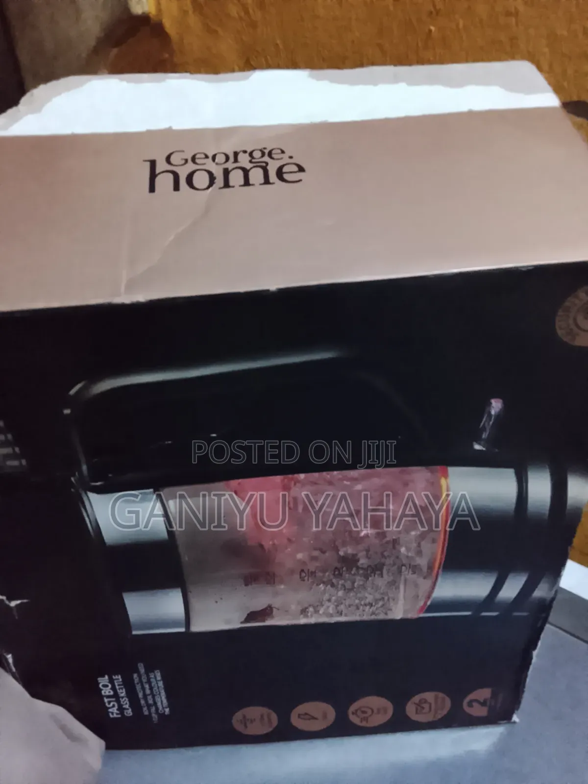 George Home Glass Kettle