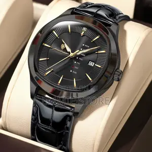 Pledagar Leather Wrist Watch