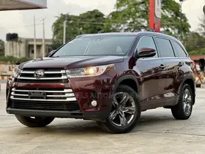 Toyota Highlander Limited Platinum 4x4 V6 (3.5L 6cyl 8A) 2018 Red