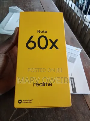New Realme Note 60x 128 GB Black