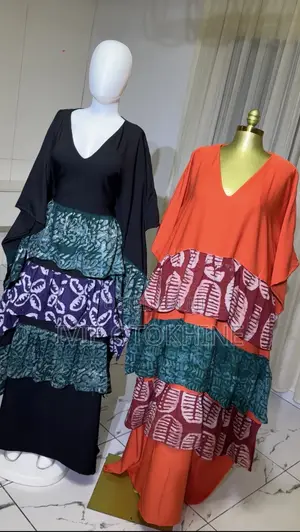 Adire BUBU Dress