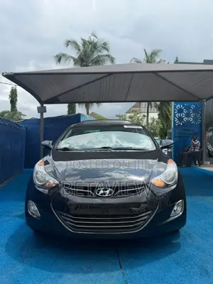 Hyundai Elantra Limited 2012 Black
