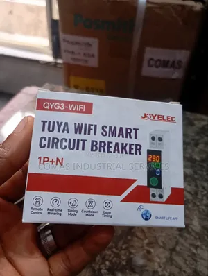 Joyelec Tuya Wi-Fi Smart Circuit Breaker 1PN+1 -Remote Control