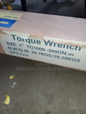 1" Torque Wrench 1000-3000Nm
