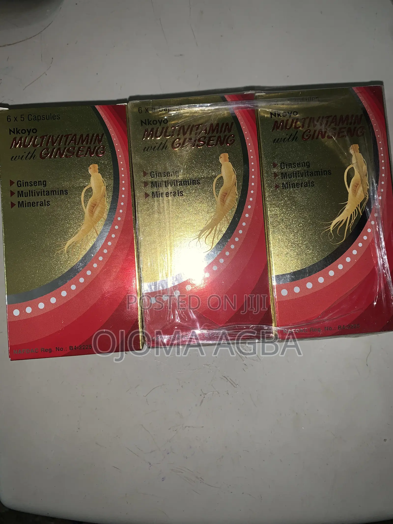 Multivitamins With Ginseng Strictly on Wholesale (MOQ 10 Packs)