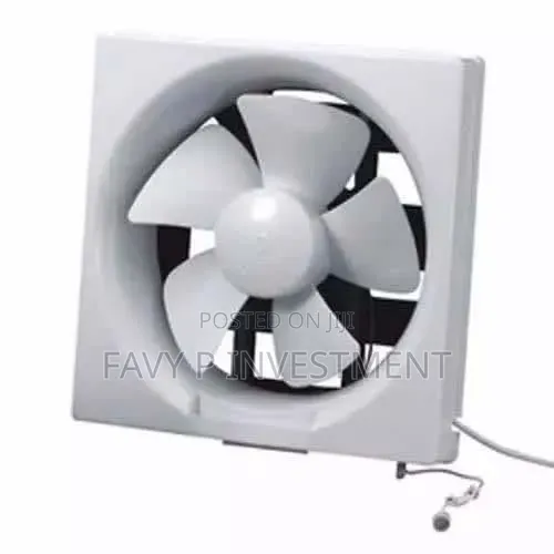 6" Wall Mount Ventilating/Extractor Fan - Plastic Type