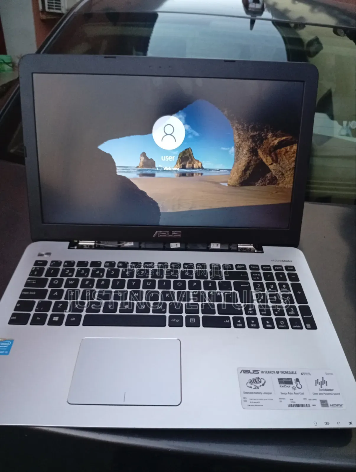 Laptop Asus K555LD 8GB Intel Core i5 SSD 128GB