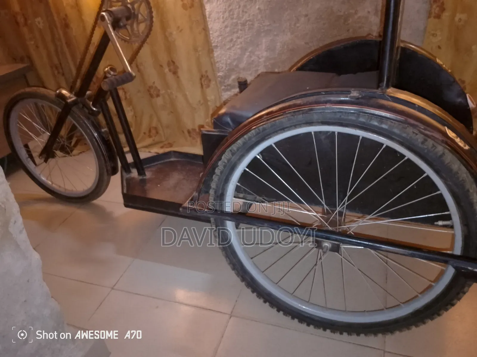 Physically Challenged Manual Bicycle