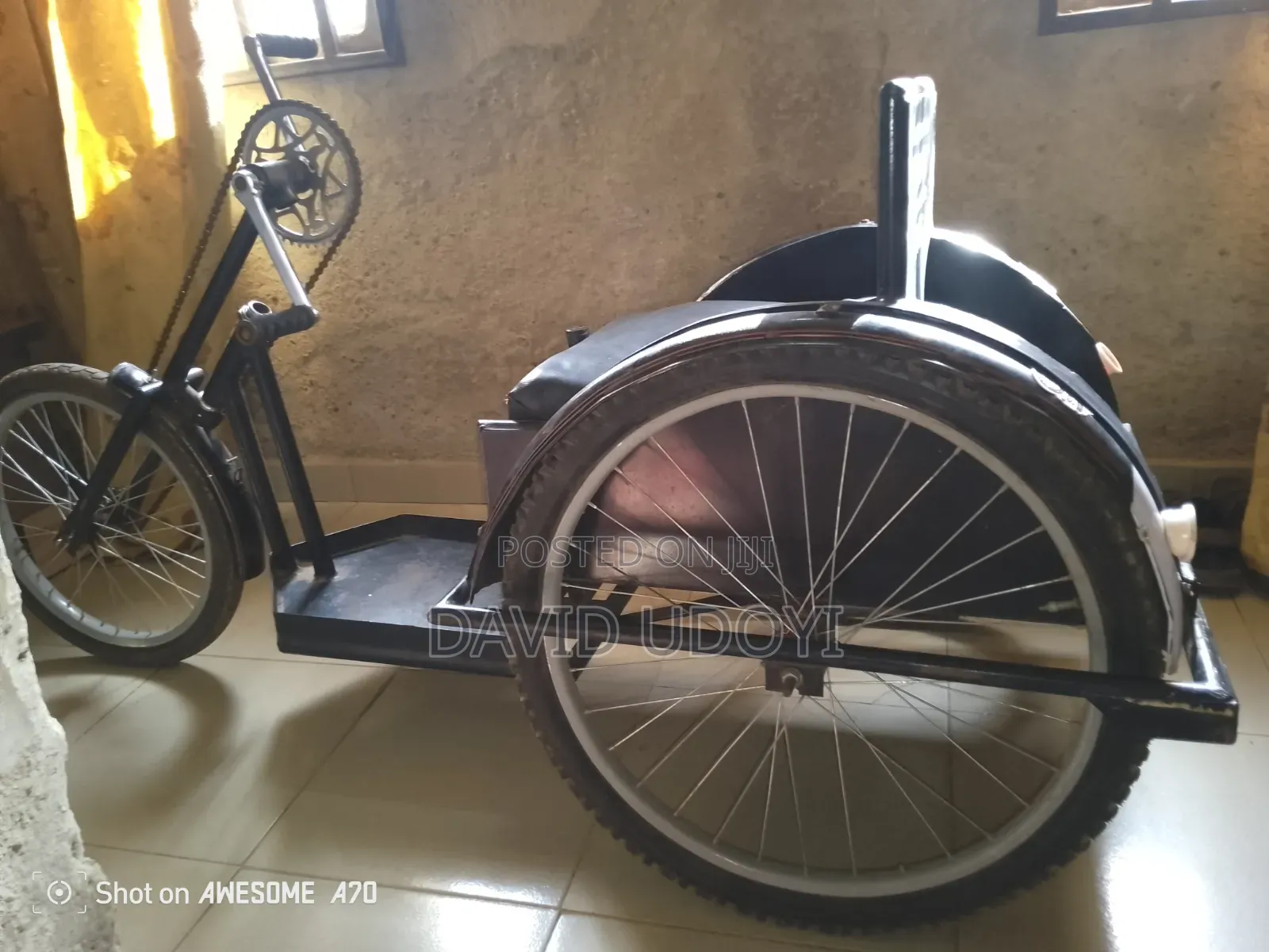Physically Challenged Manual Bicycle