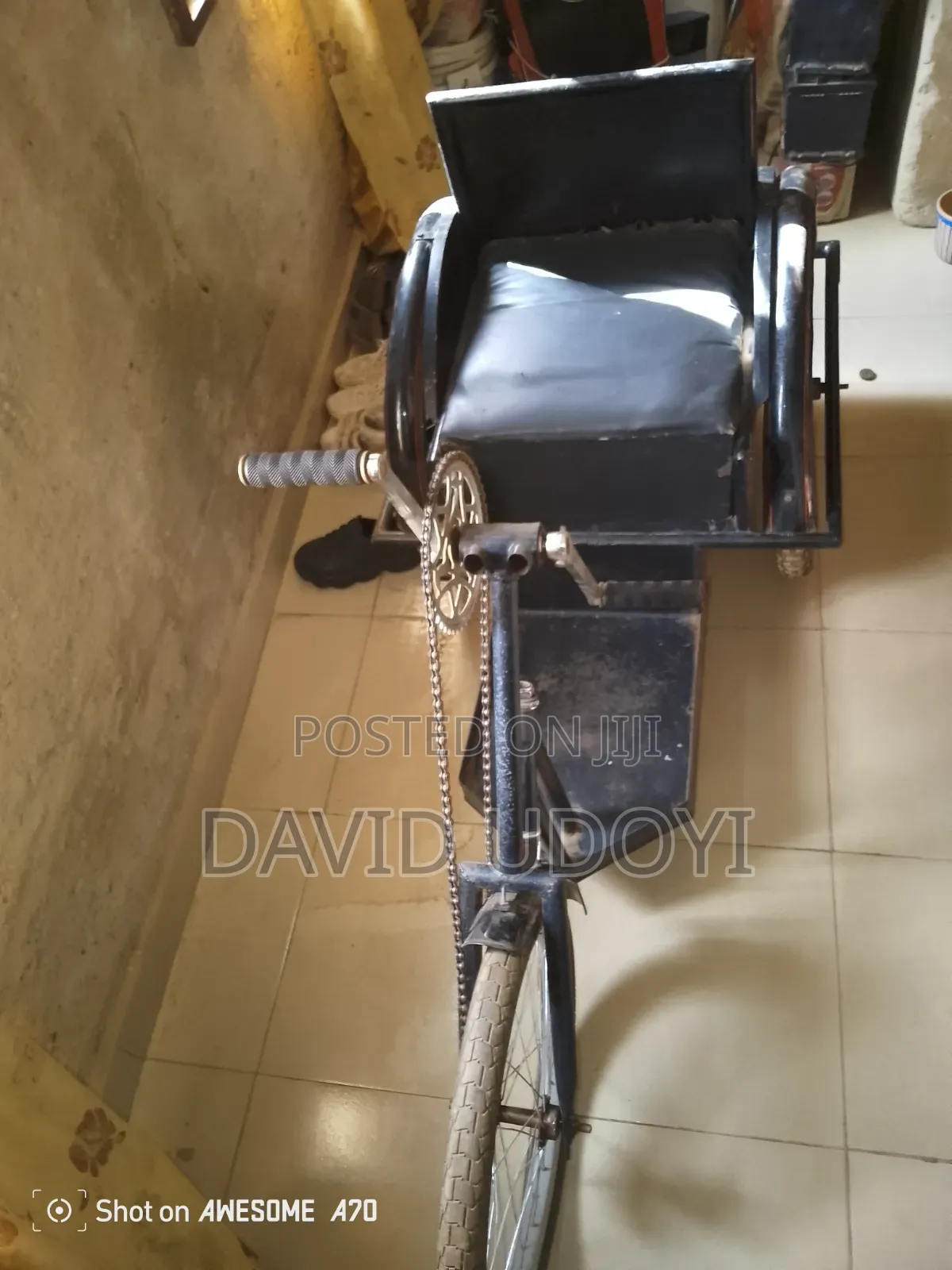 Physically Challenged Manual Bicycle