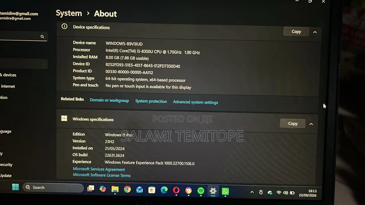 Laptop Dell Latitude 7490 8GB Intel Core i5 SSD 256GB
