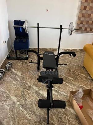 Weight Bench and 50kg Dumbbell