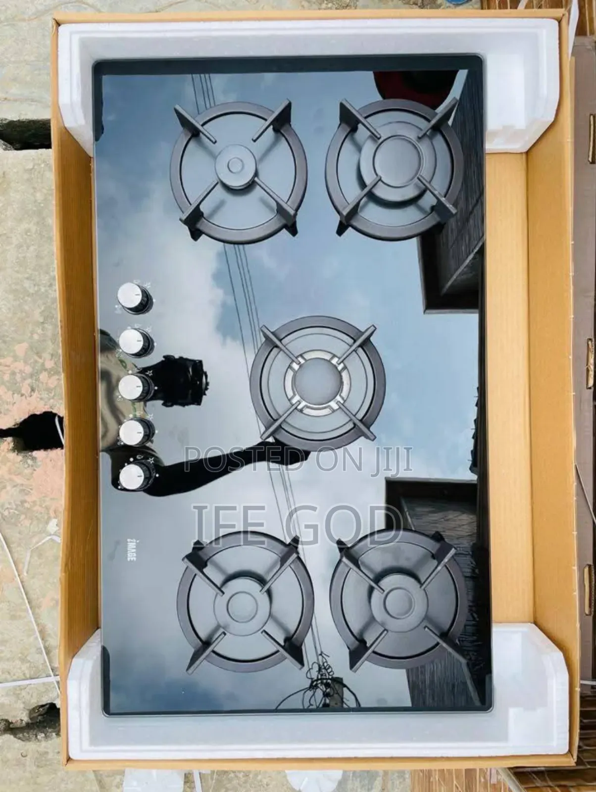 Original IMAGE Built-in Premium Luxury 5 Burners Automatic Gas Cooker
