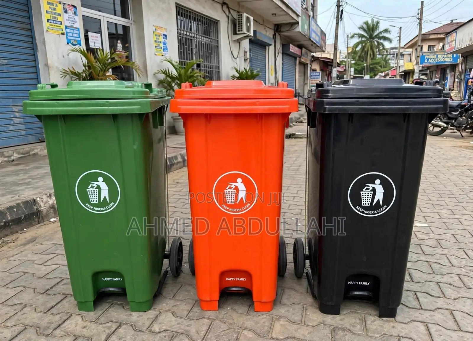 240 Liter Imported Pedal Waste Bin