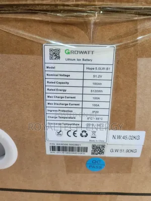 Growatt 5kwh 48v Lithium Battery