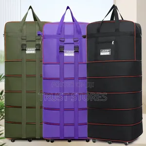Foldable Jumbo Sized Trolley Luggage Bag