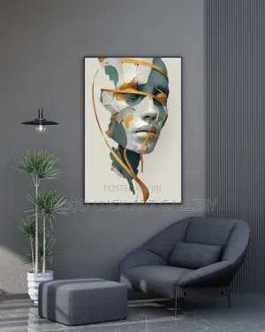 Golden Woman Wall Art