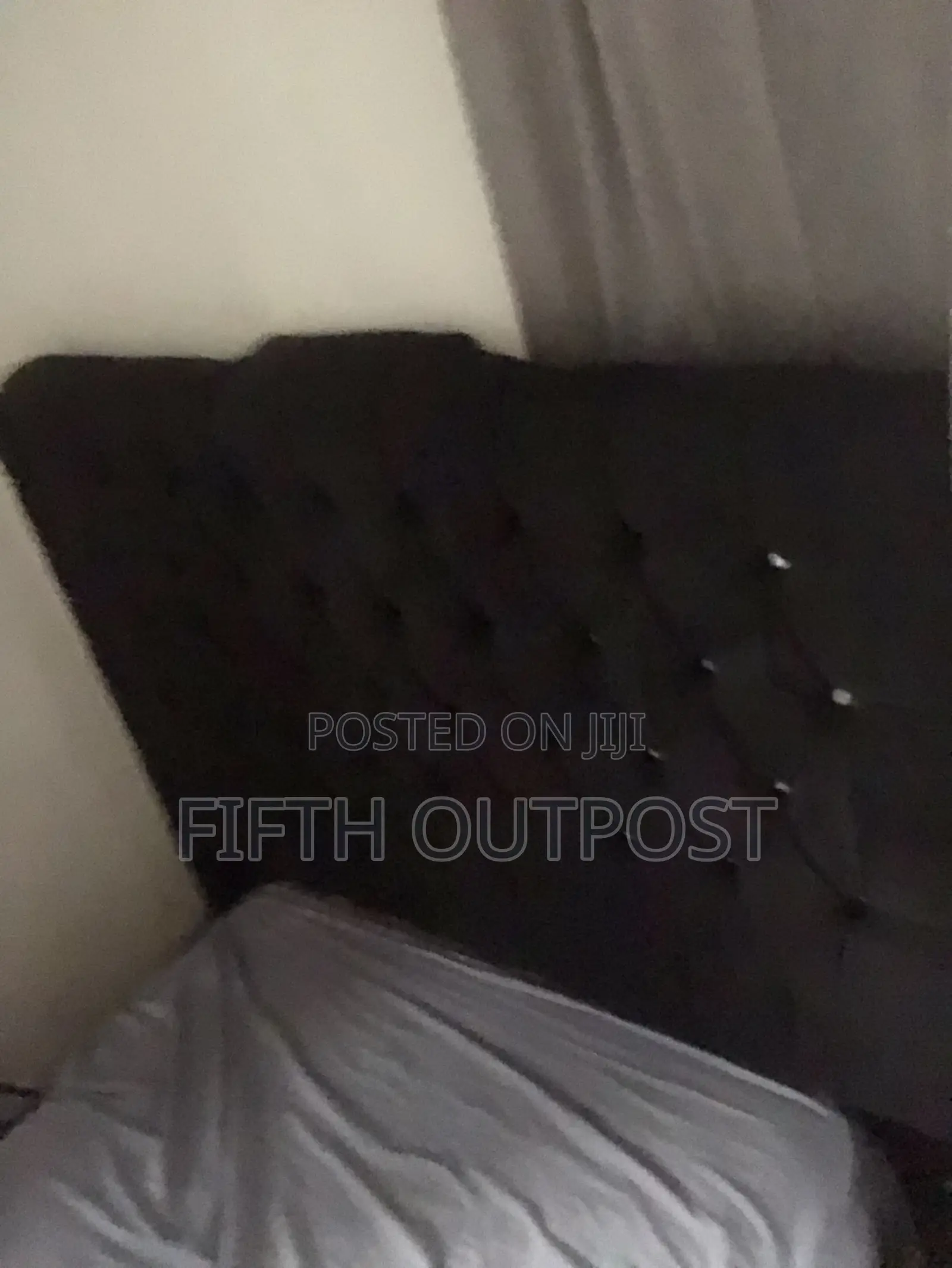 Fairly Used Padded Bed Frame