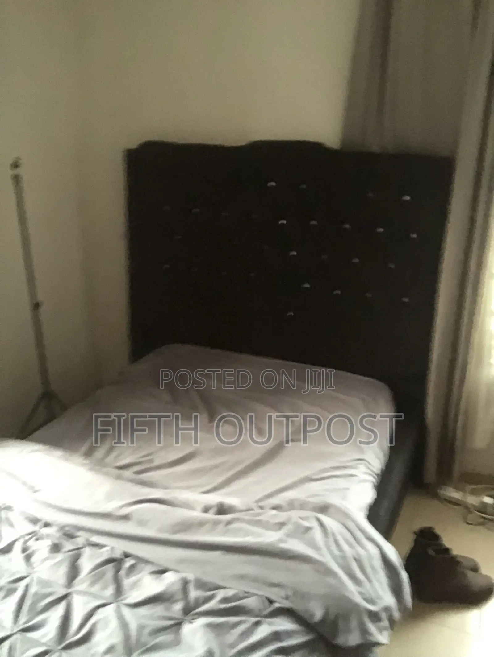Fairly Used Padded Bed Frame