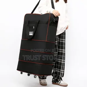 Foldable Jumbo Sized Trolley Luggage Bag